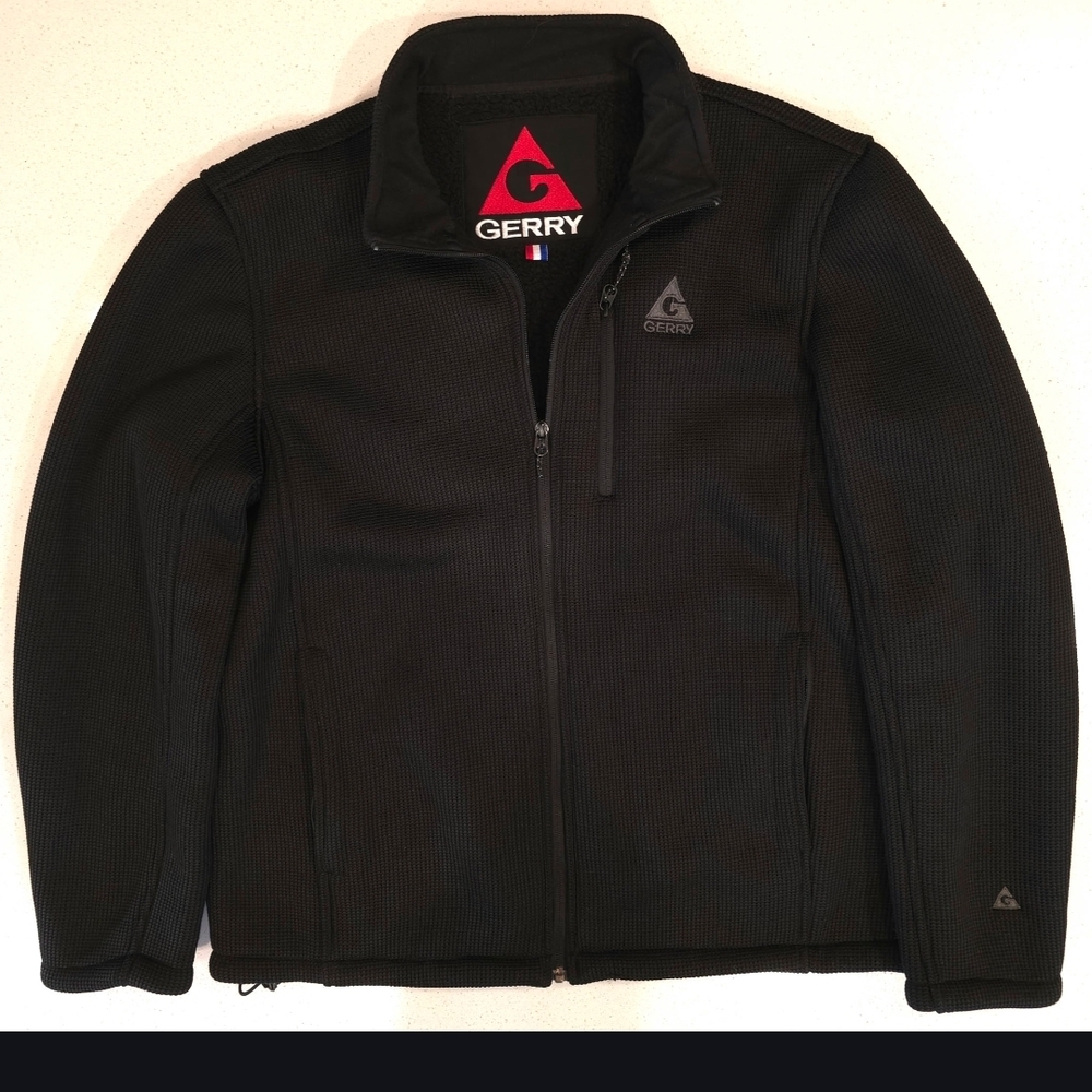 Black Full-Zip Performance Jacket